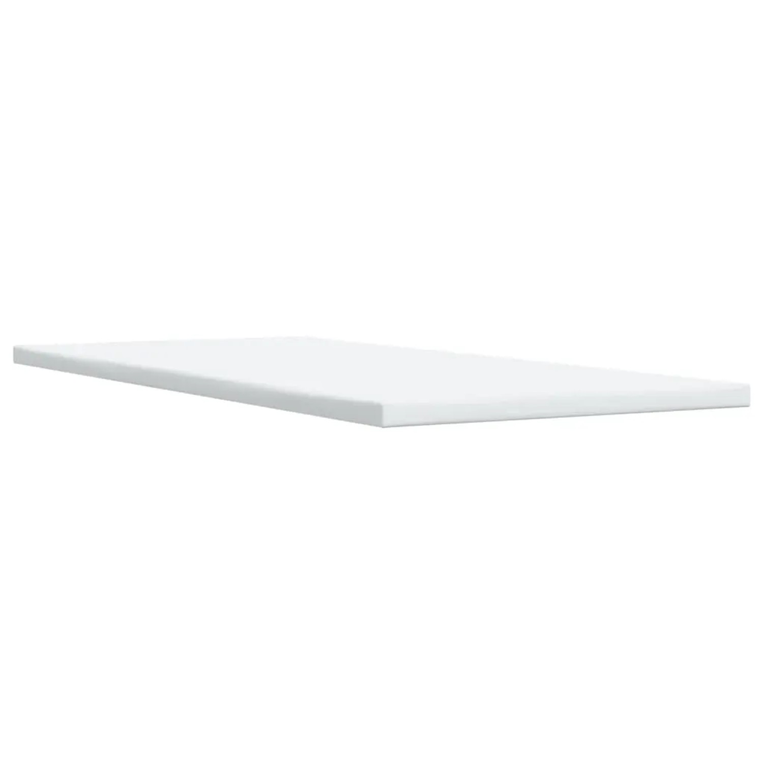 Matratzenauflage in Weiß für vidaXL Boxspringbett, 80x200 cm.