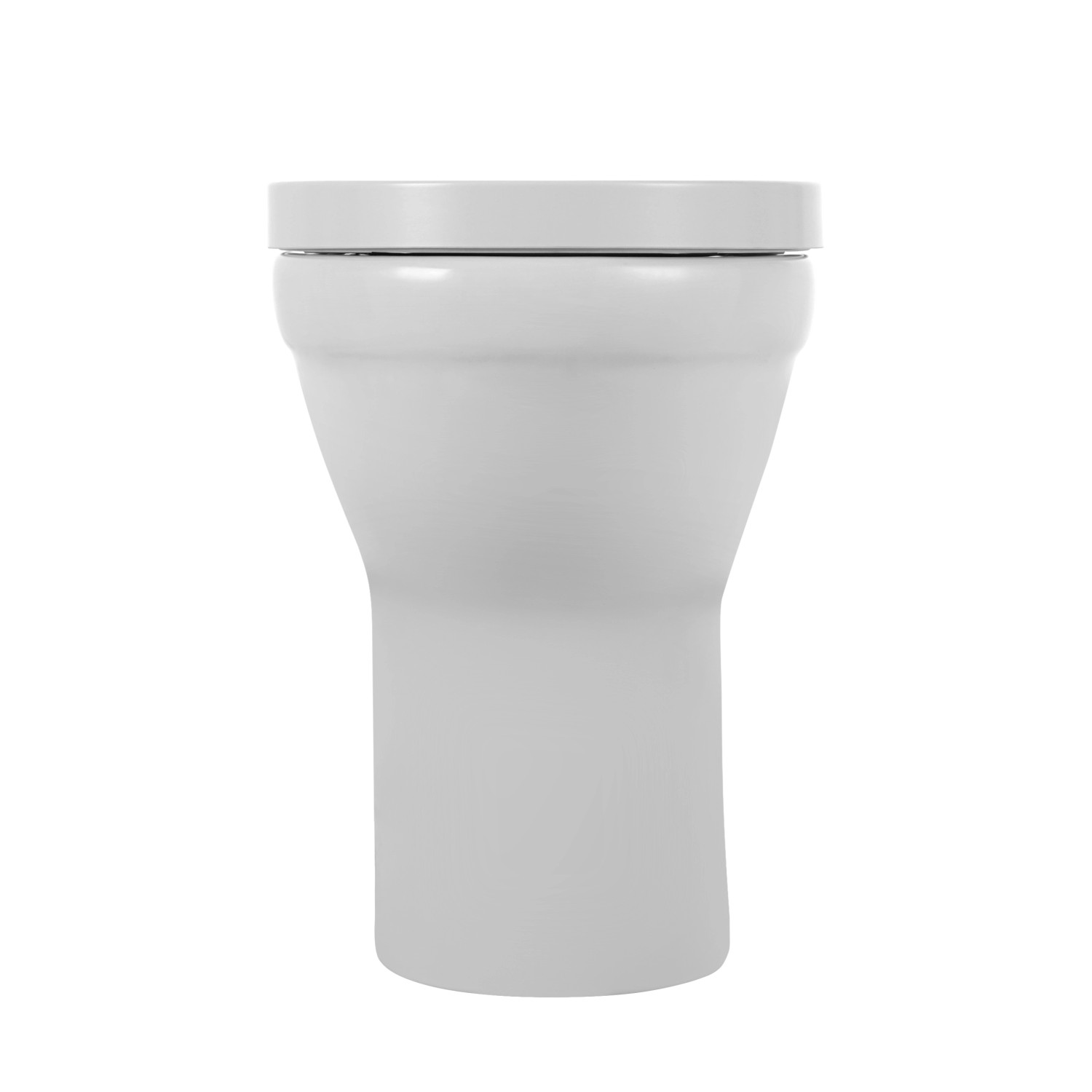 Verosan Tiefspül Stand-WC Sitz Weiß erhöht kaufen Cozy OBI Spülrandlos inkl. bei