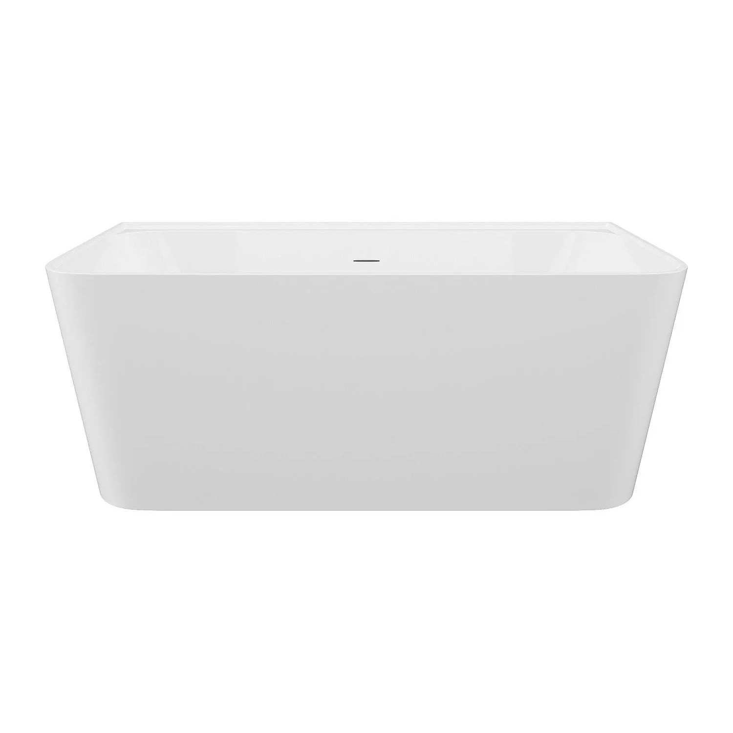 Vente-unique Vorwandbadewanne Atesa Weiß 150 cm