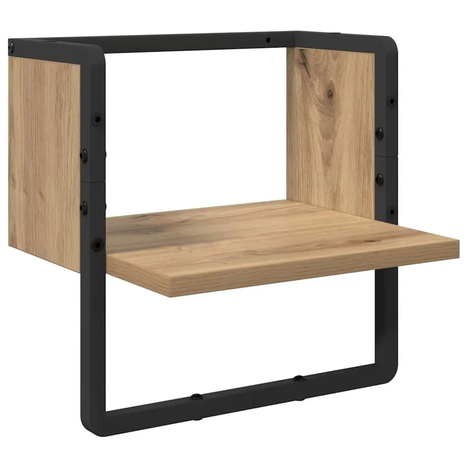 vidaXL Wandregal Kunsthandwerk Eiche 30 x 25 x 30 cm Holzwerkstoff 893636