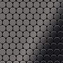 Hochglanz Mosaikfliese aus Titan in Dunkelgrau. Metall Mosaik für Bad, Küche & Wohnraum.