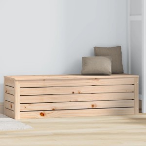 vidaXL Truhe 109x36,5x33 cm Massivholz Kiefer 823624