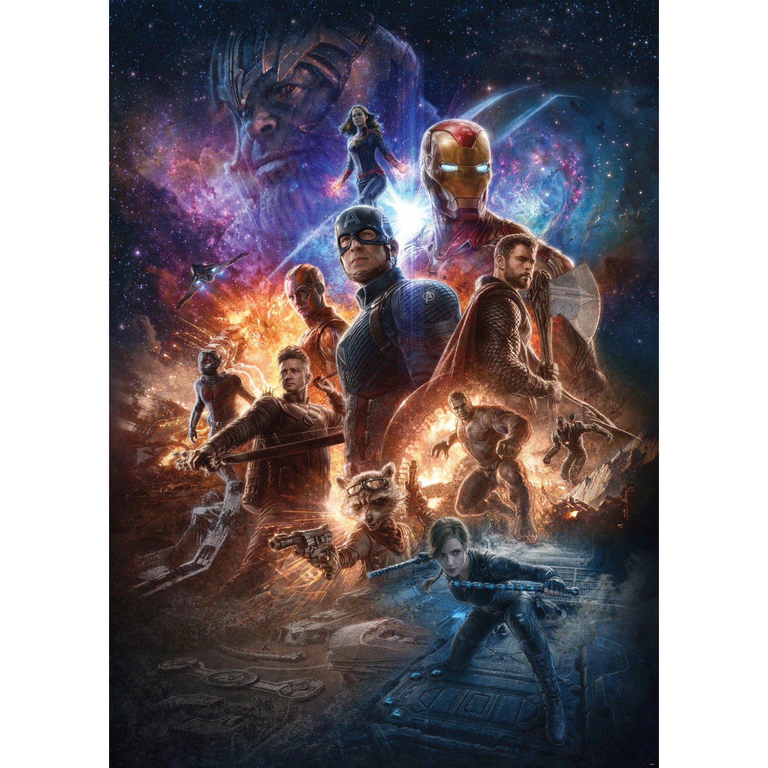 Komar Vliestapete »Avengers Battle of Worlds«, 200x280 cm (Breite x Höhe) günstig online kaufen