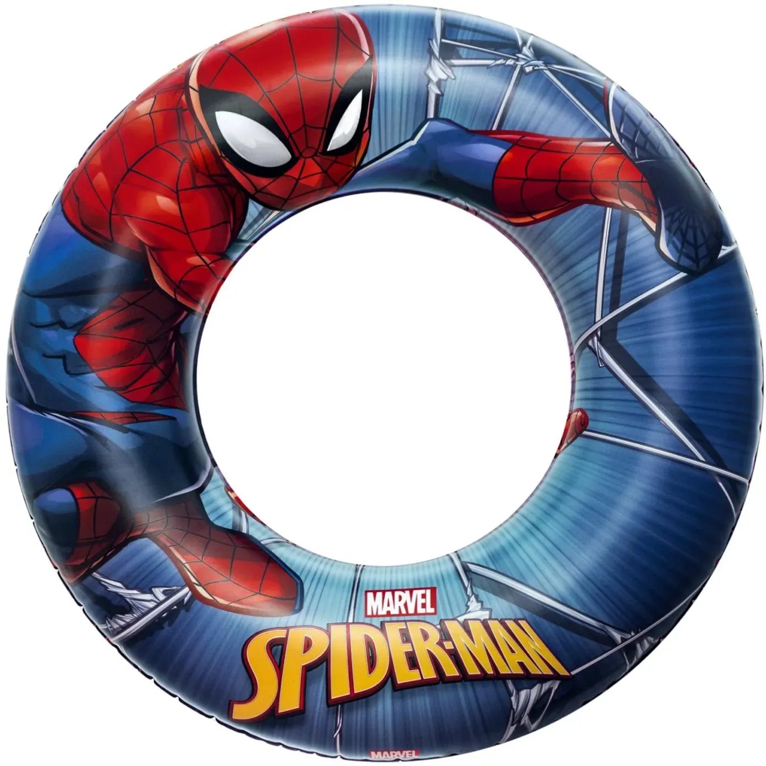 Bestway Schwimmring Spider-Man, Ø 48 cm, aufblasbarer Reifen mit Spider-Man Motiv.