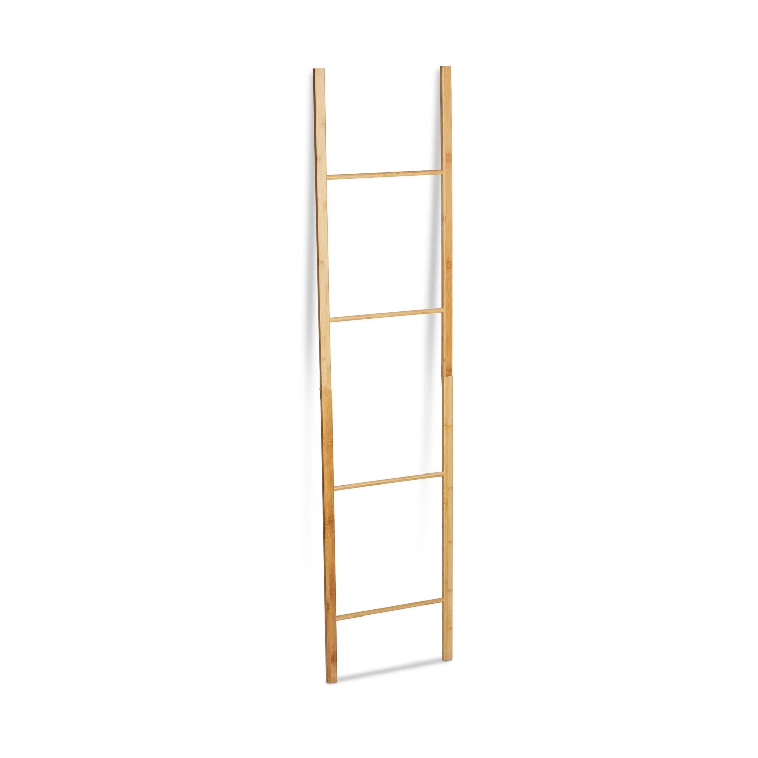 Relaxdays Handtuchleiter Bambus Natur Klappbar 180 cm x 42 cm x 2 cm 1,5 kg