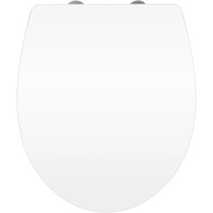 Wenko WC-Sitz White, Acryl Hochglanz mit Absenkautomatik.