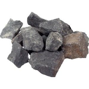 Graue Bruchsteine (1000 kg) für Garten, Landschaftsbau und rustikale Wandverkleidungen.