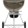Weber Holzkohlegrill Master-Touch GBS Smoke Grey, 57 cm. Kugelgrill mit Deckel und Rädern.