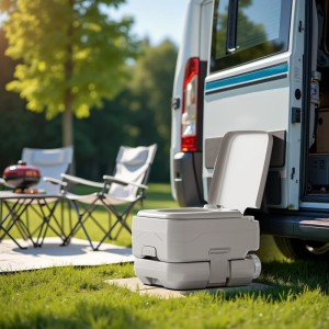 Wiltec Mobile Campingtoilette 10L Camping Toilette Camping Wc Pumpe Campingklo
