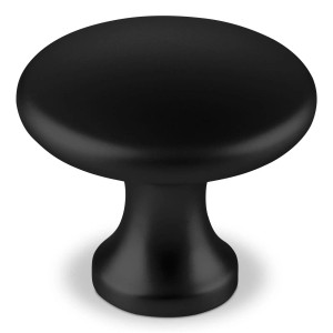 SOTECH Möbelknopf DENISE Ø29 mm Schwarz Matt