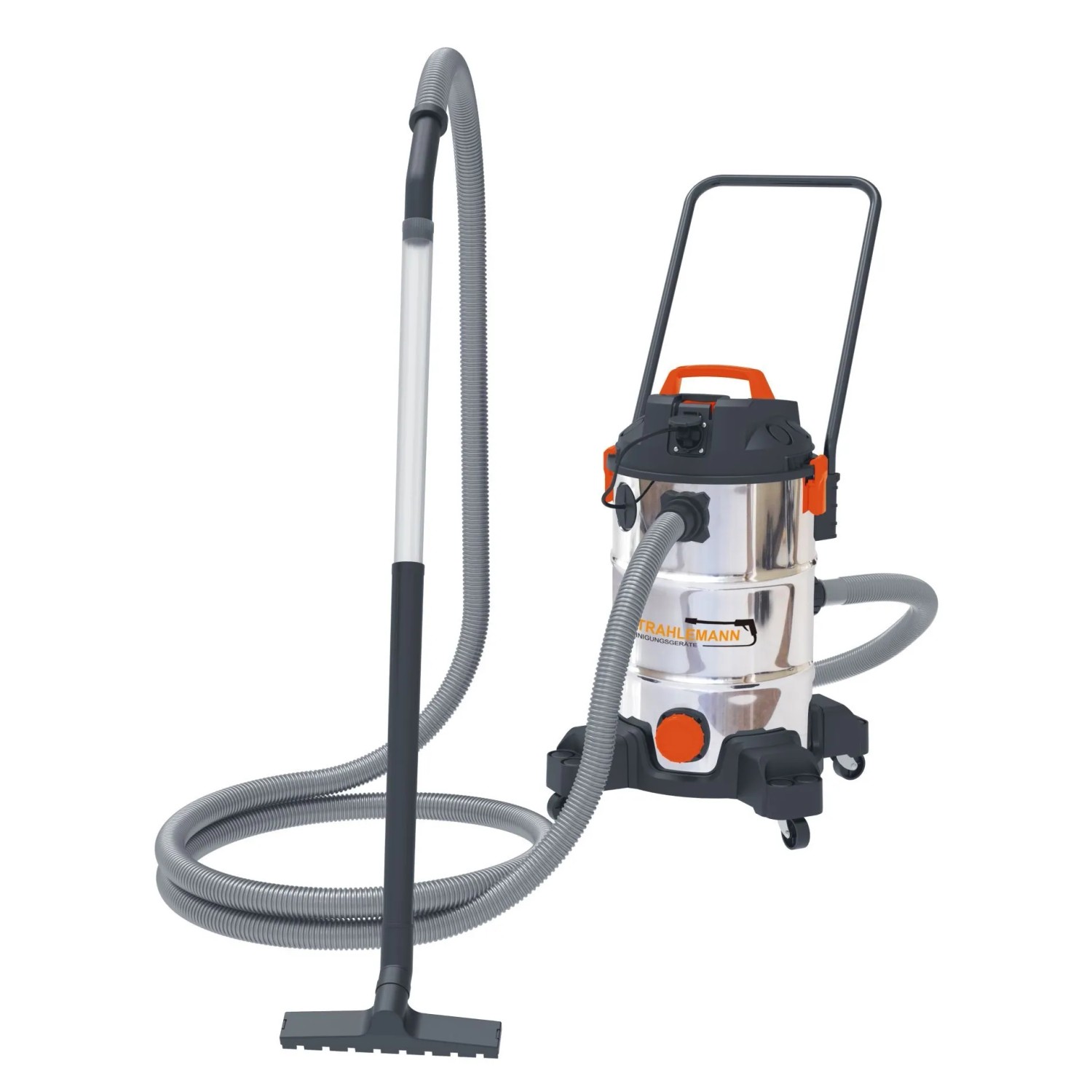 Strahlemann Reinigungsgeräte Schlammsauger Mit Teichpumpe 1200W Nass Und Trockensauger 35L Teichsauger Für Gartenteich Schmutzwasser Und Ablagerungen