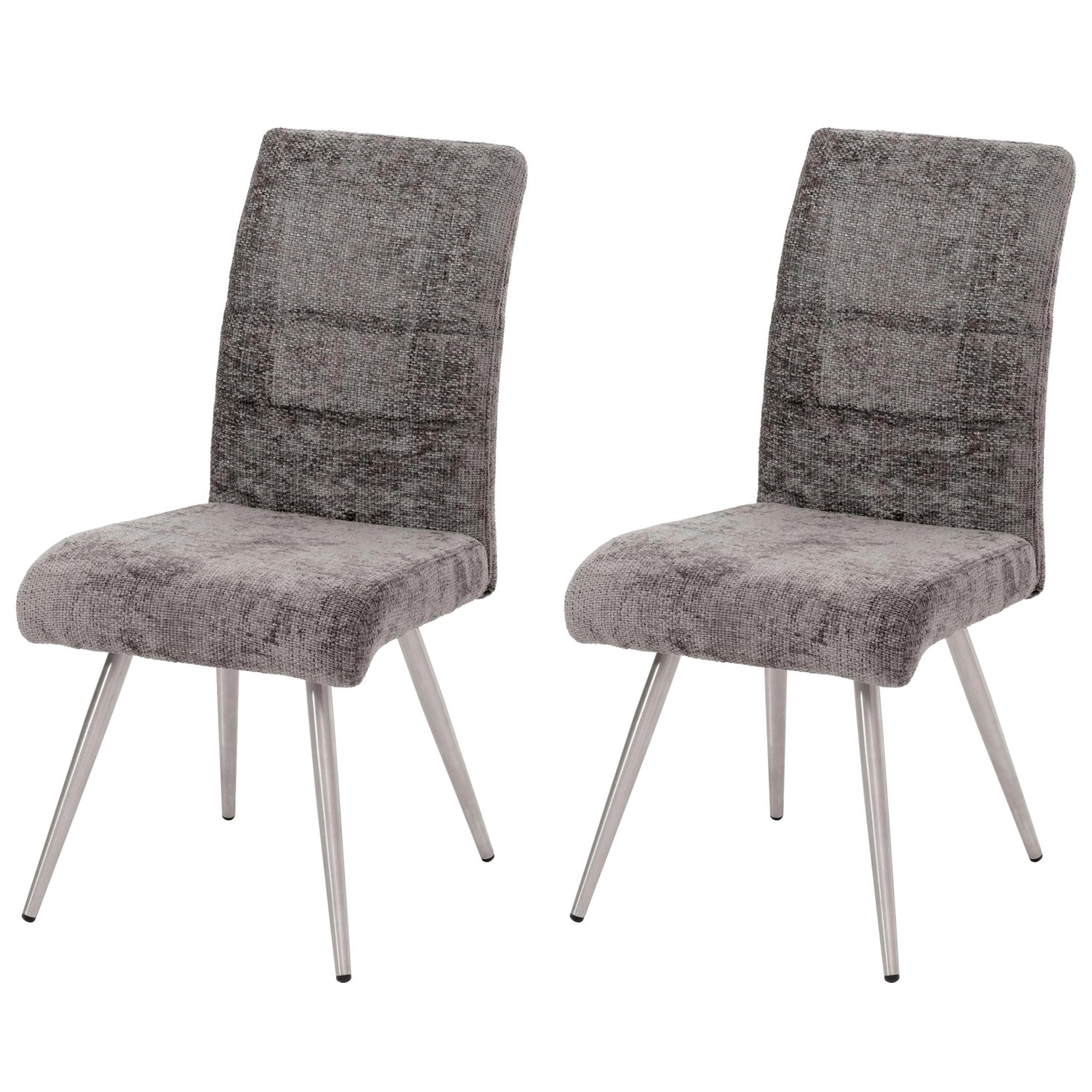 MCW Esszimmerstuhl G55 2er-Set Dunkelgrau günstig online kaufen
