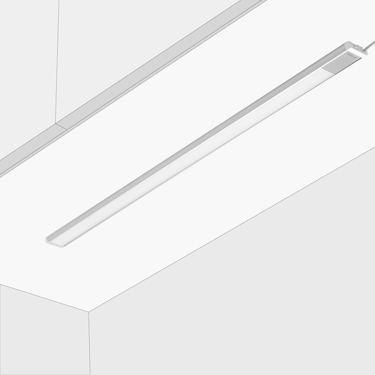 Oktaplex set van 2 Riga LED onderkast verlichting 84cm neutraal wit