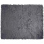 vidaXL Kunstschaffell Teppich Tafalla Anthrazit 200 x 280 cm Polyester 42021595