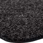 Anthrazitfarbene OBI Ripsmatte Mega, 40x60 cm, ideal für den Innenbereich. Fußmatte aus Polypropylen.
