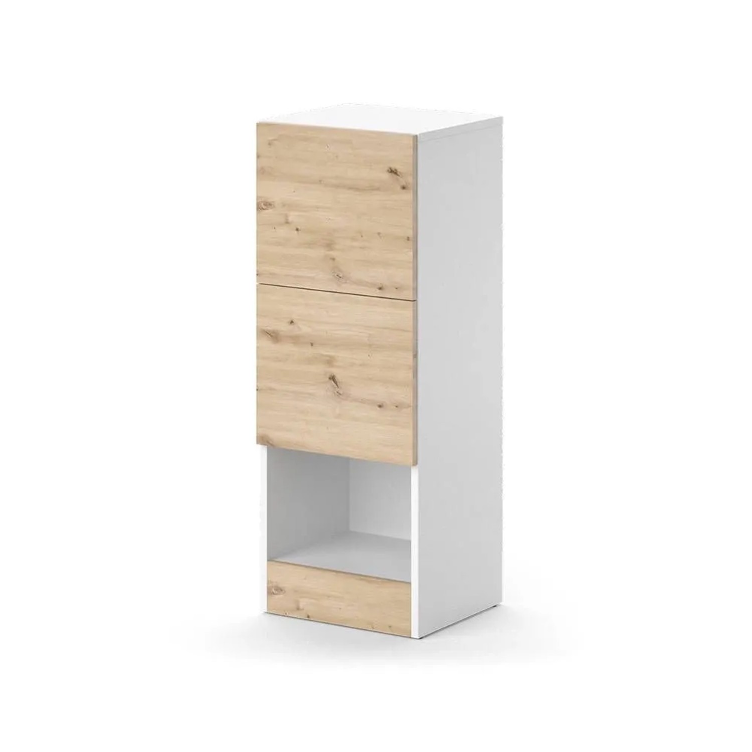Vicco Midischrank Alf Weiß 35 x 92 mit 2 Schubladen