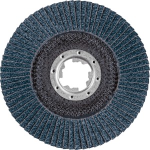 Pferd Fächerscheibe Polifan PSF PFC Steelox, X-Lock, 125mm, Korn 40 für Schleifmaschinen.