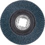 Pferd Fächerscheibe Polifan PSF PFC Steelox, X-Lock, 125mm, Korn 40 für Schleifmaschinen.