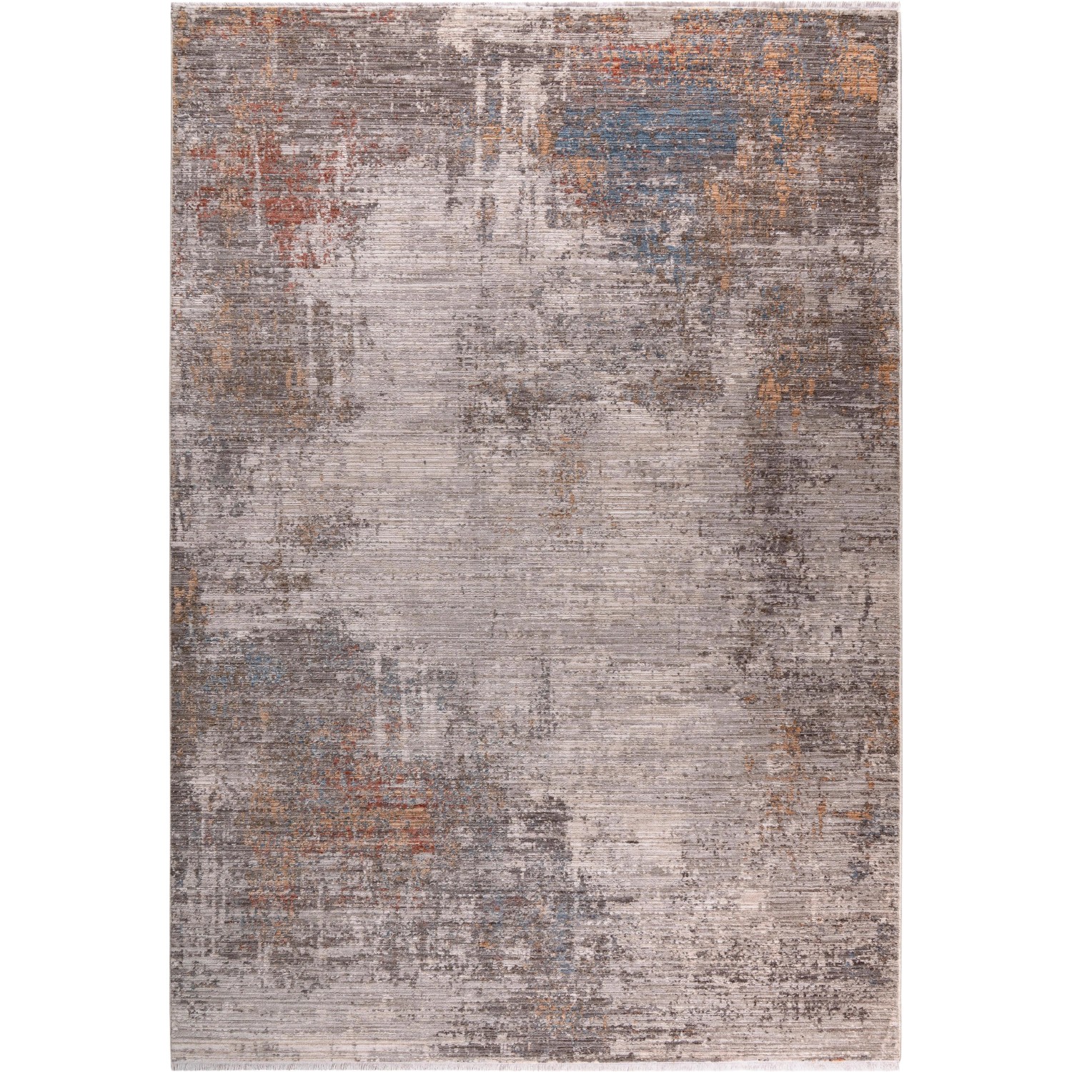 Mömax Webteppich Nizza Anthrazit/Braun ca. 120x170cm
