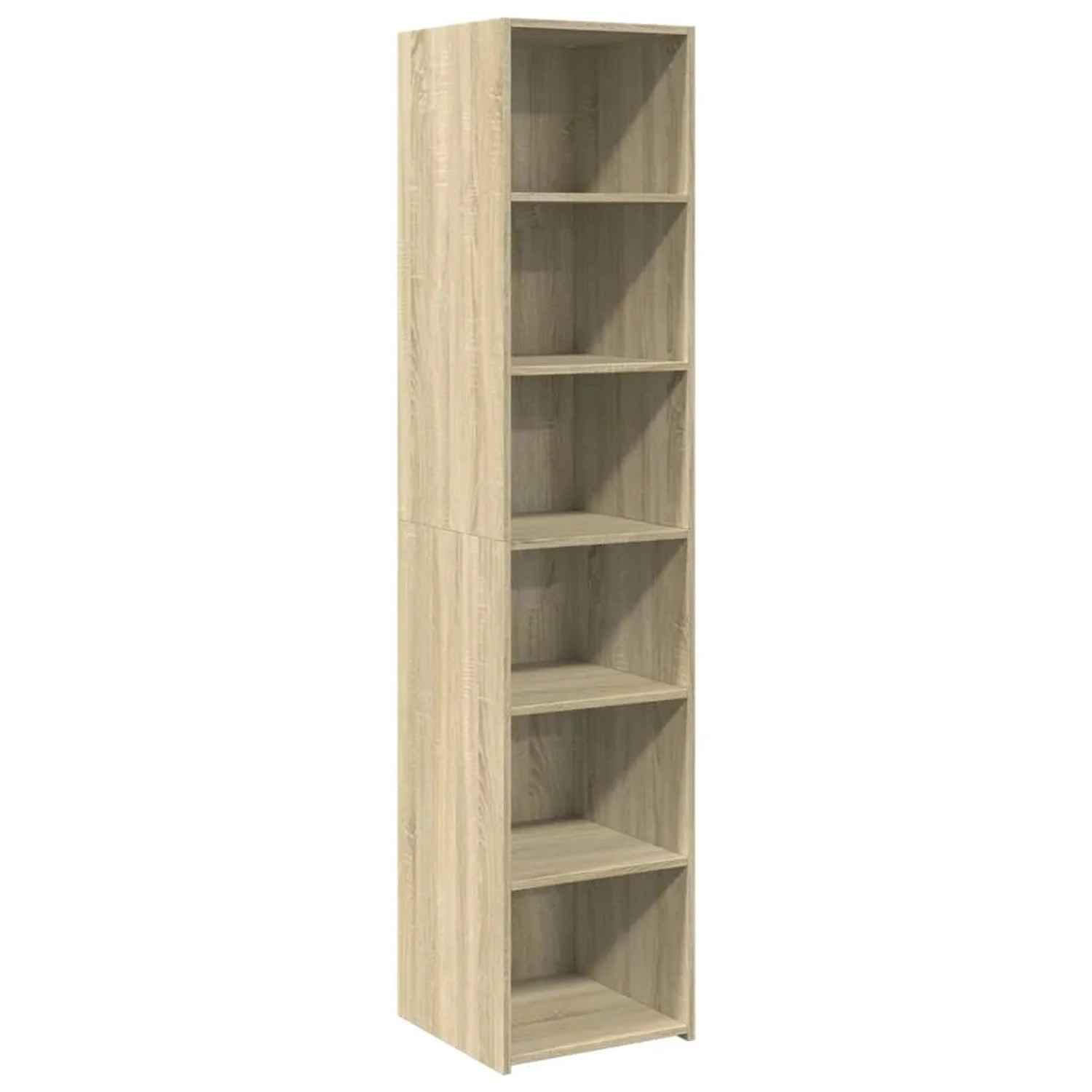 vidaXL Highboard Sonoma-Eiche 40x41x185 cm Holzwerkstoff 3281668