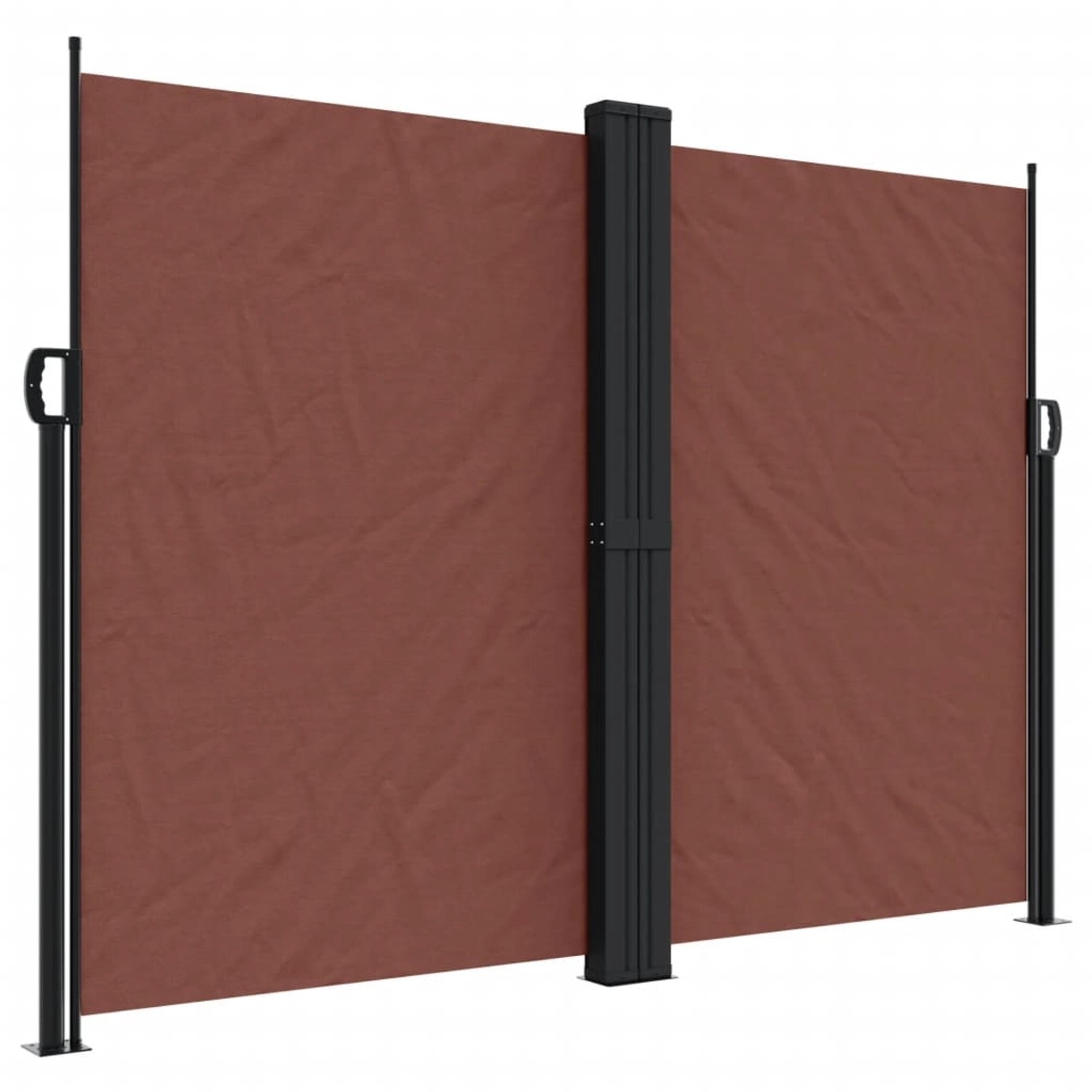 furnicato Seitenmarkise Ausziehbar Braun 180x1200 cm günstig online kaufen