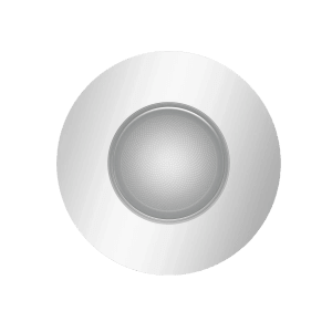 Philips Hue Smart-Einbauspot Xamento White & Color Ambiance Chrom 1er Pack