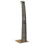 vidaXL Gartendusche Grau 55x60x224 cm Poly Rattan und Akazienholz 368210_7