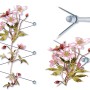 Floracord Rankhilfe aus Edelstahl mit Kletterpflanzen und Seilspanntechnik.