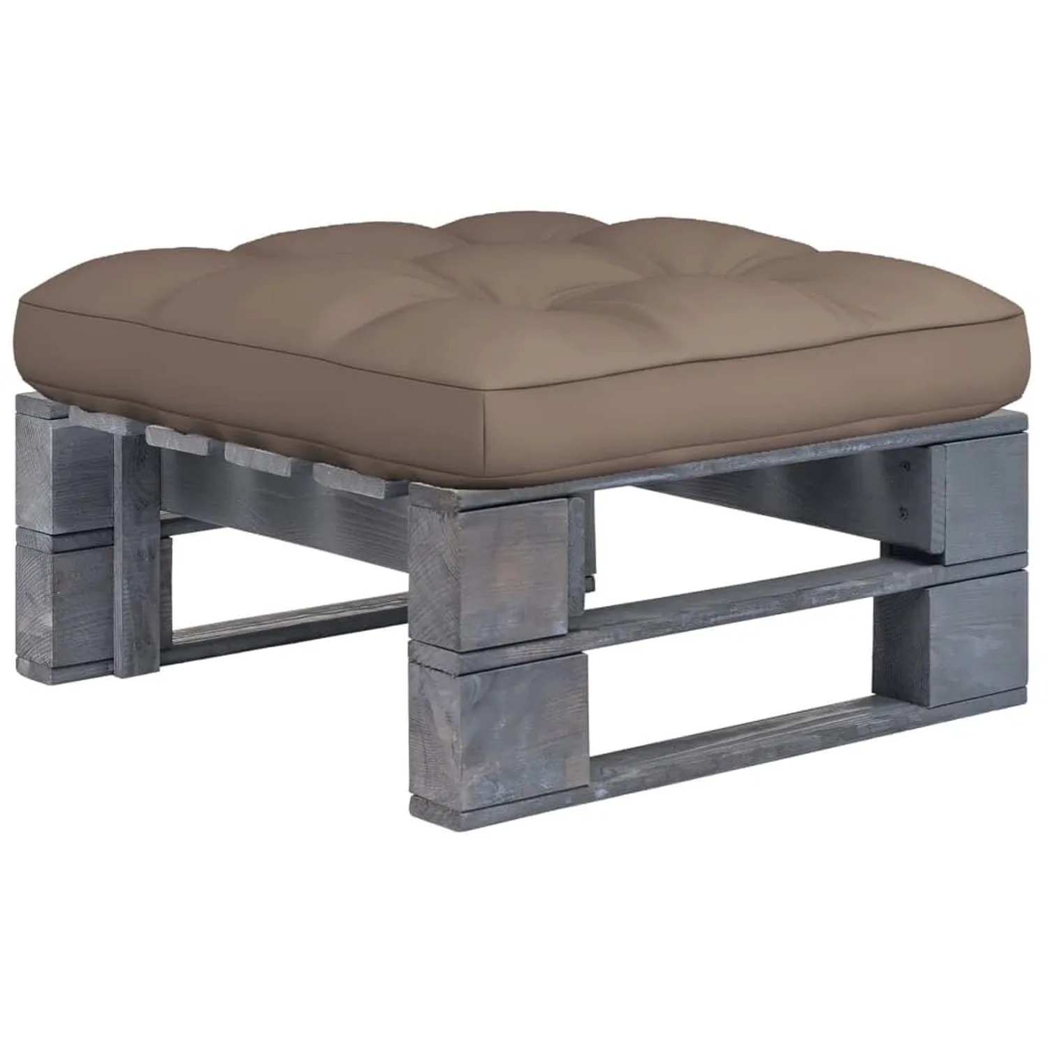 vidaXL Outdoor-Ottomane Paletten Imprägniertes Kiefernholz 3066417