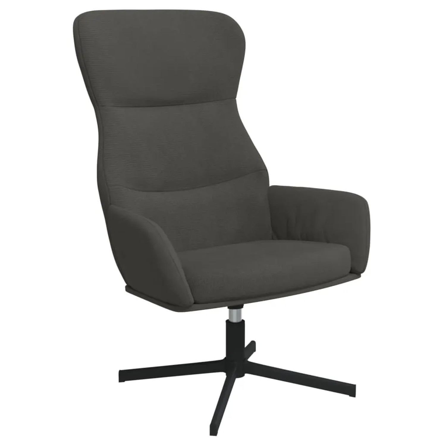 vidaXL Relaxsessel Dunkelgrau Samt 341109