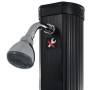 vidaXL Solardusche Klappbar Schwarz 214 cm 23 L 91719_3