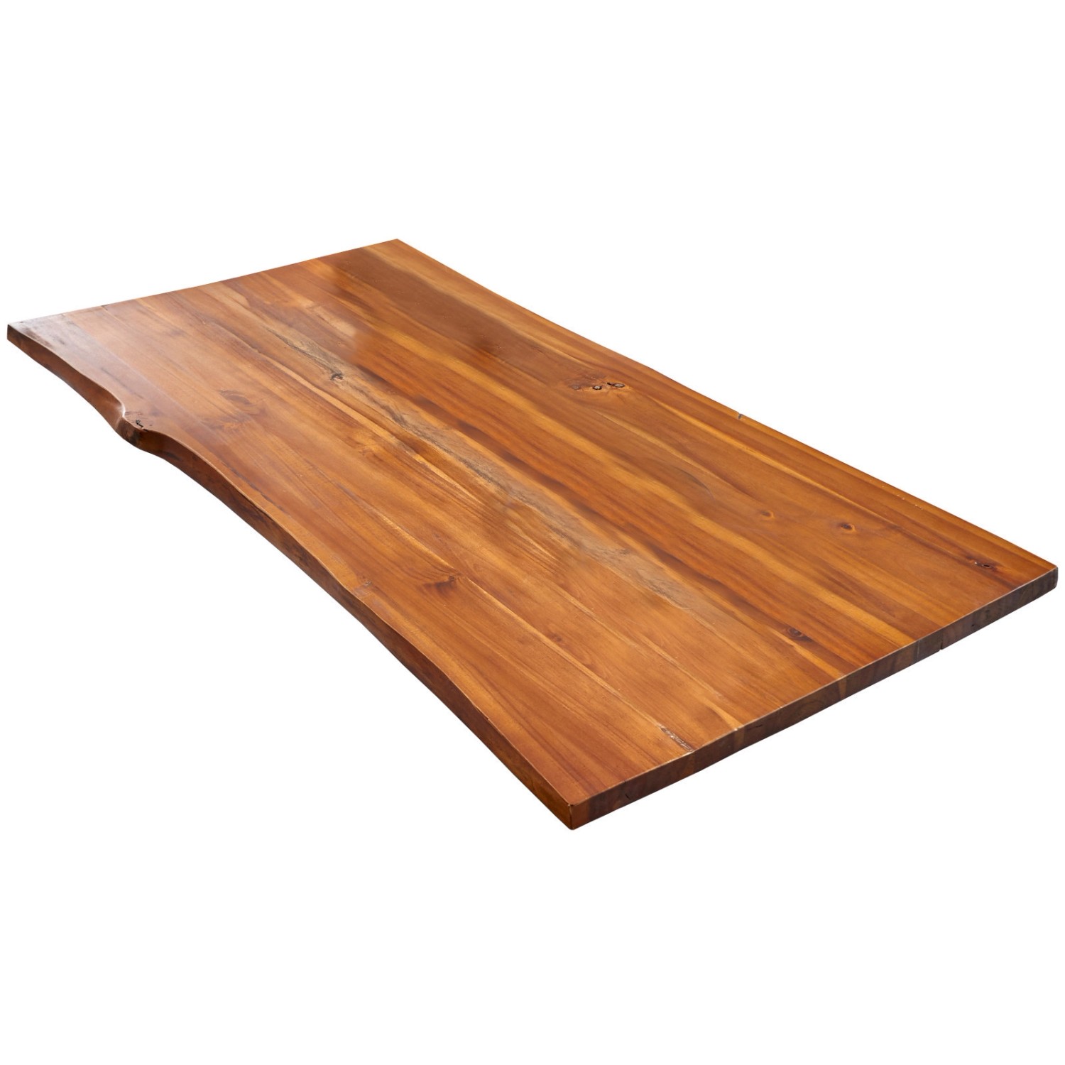 SAM Tischplatte Baumkante Akazie Cognac 160 x 85 cm Esra