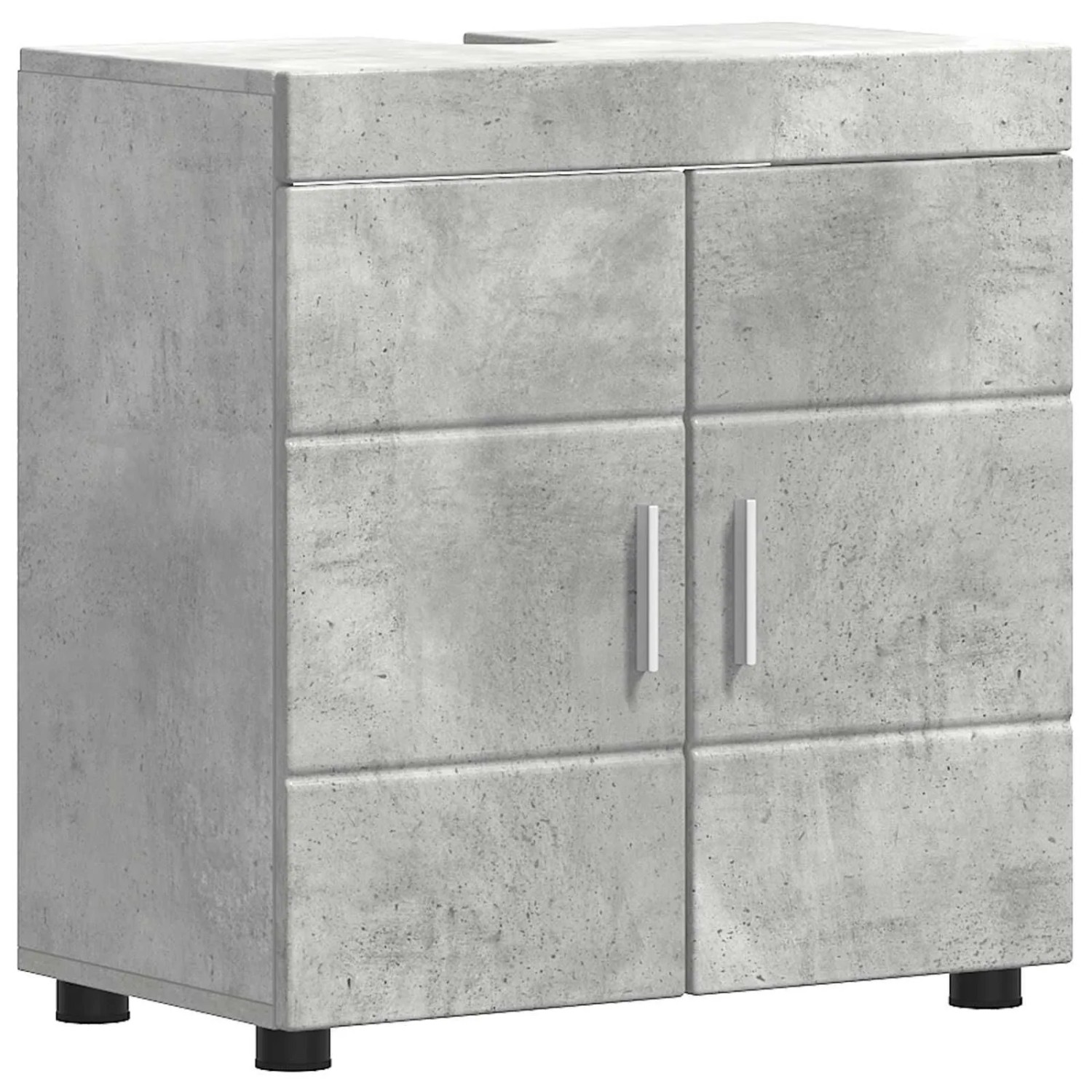 vidaXL Badezimmerschrank-Set TULUM Beton Grau 60 x 34 x 63 cm 880324