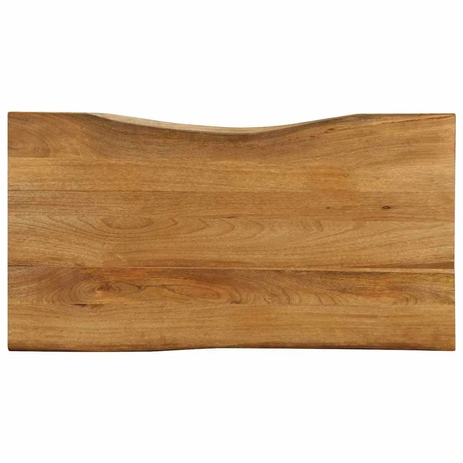 vidaXL Tischplatte mit Baumkante 110x60x2,5 cm Massivholz Mango 370767