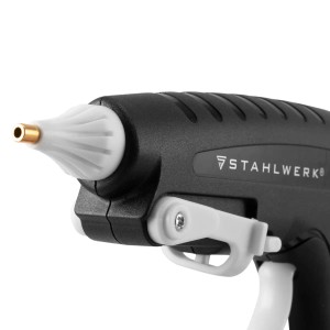 STAHLWERK Heißklebepistole HKP-250 ST, 250 Watt, mit Rückschlagventil. Werkzeug für präzises Kleben.