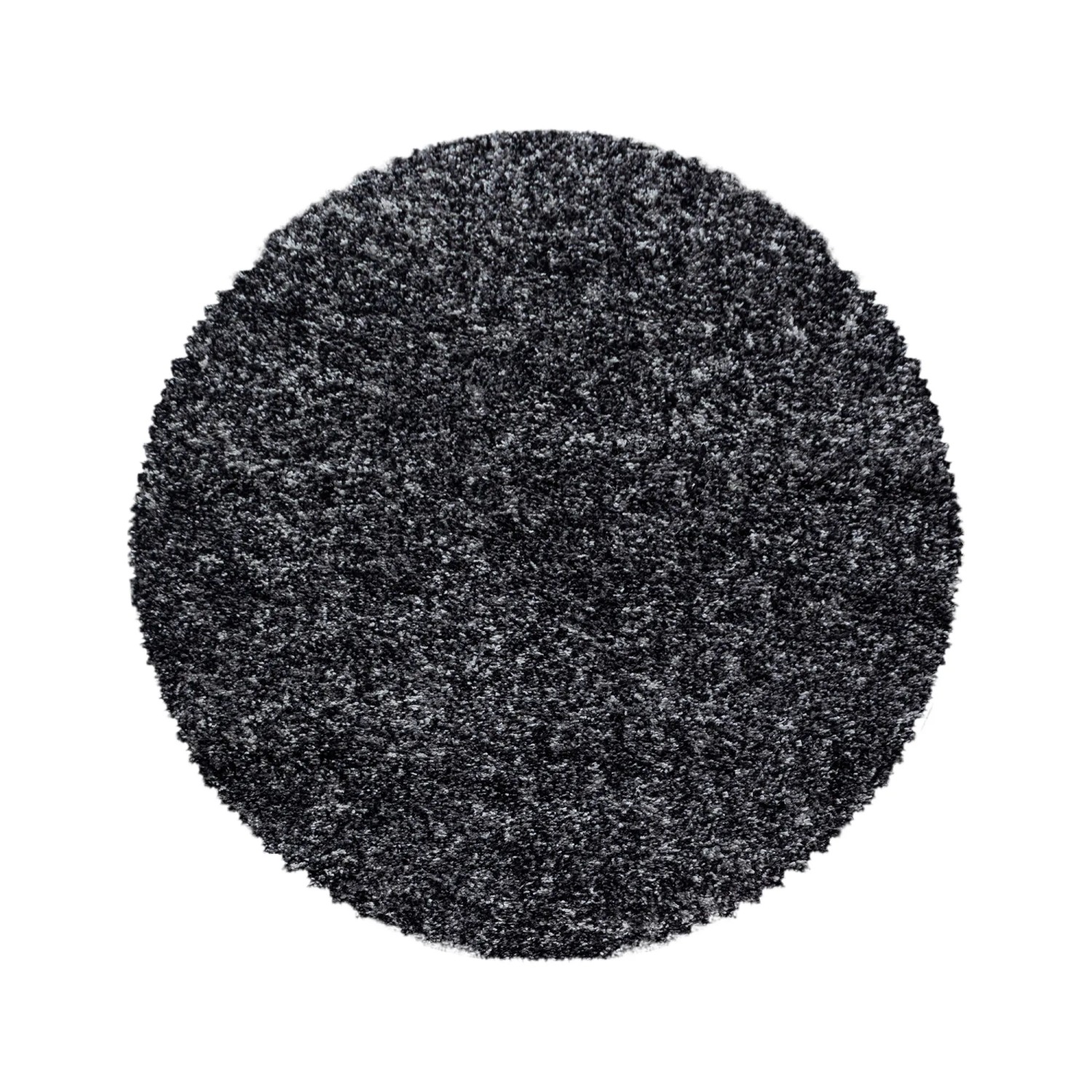 Ayyildiz Hochflorteppich Enjoy 4500 Anthrazit Ø 120 cm