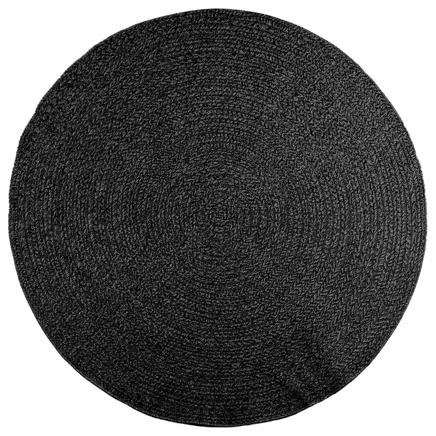 vidaXL Teppich Zizur Anthrazit  200 Cm Juteoptik Indoor Und Outdoor 2232762 günstig online kaufen