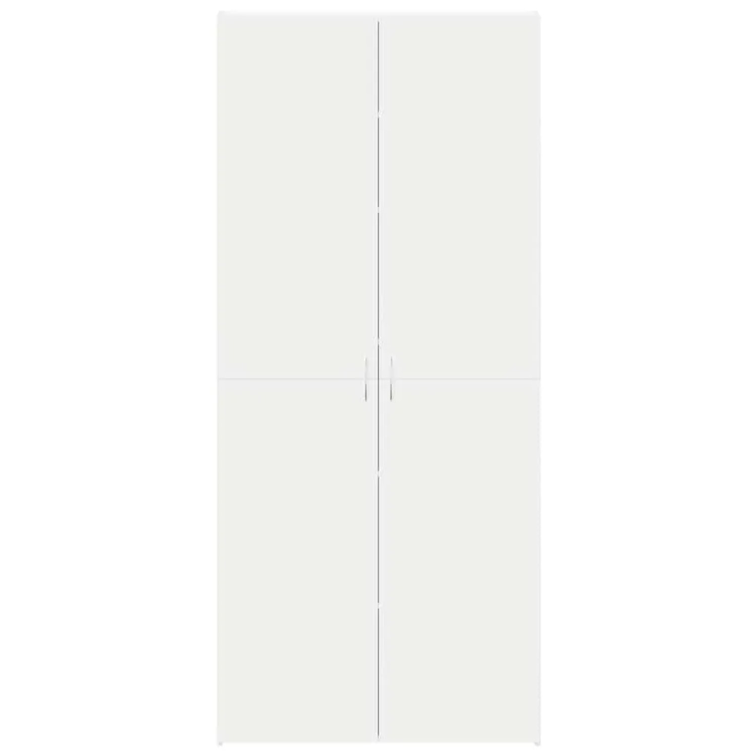 vidaXL Schuhschrank mit Regal Weiß 80 x 35,5 x 180 cm Holzwerkstoff 3333836_6