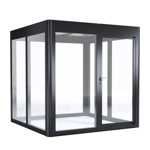 SunElements Gartenhaus SunGarden Energy 2.2, anthrazit-metallic, 5,4 m².