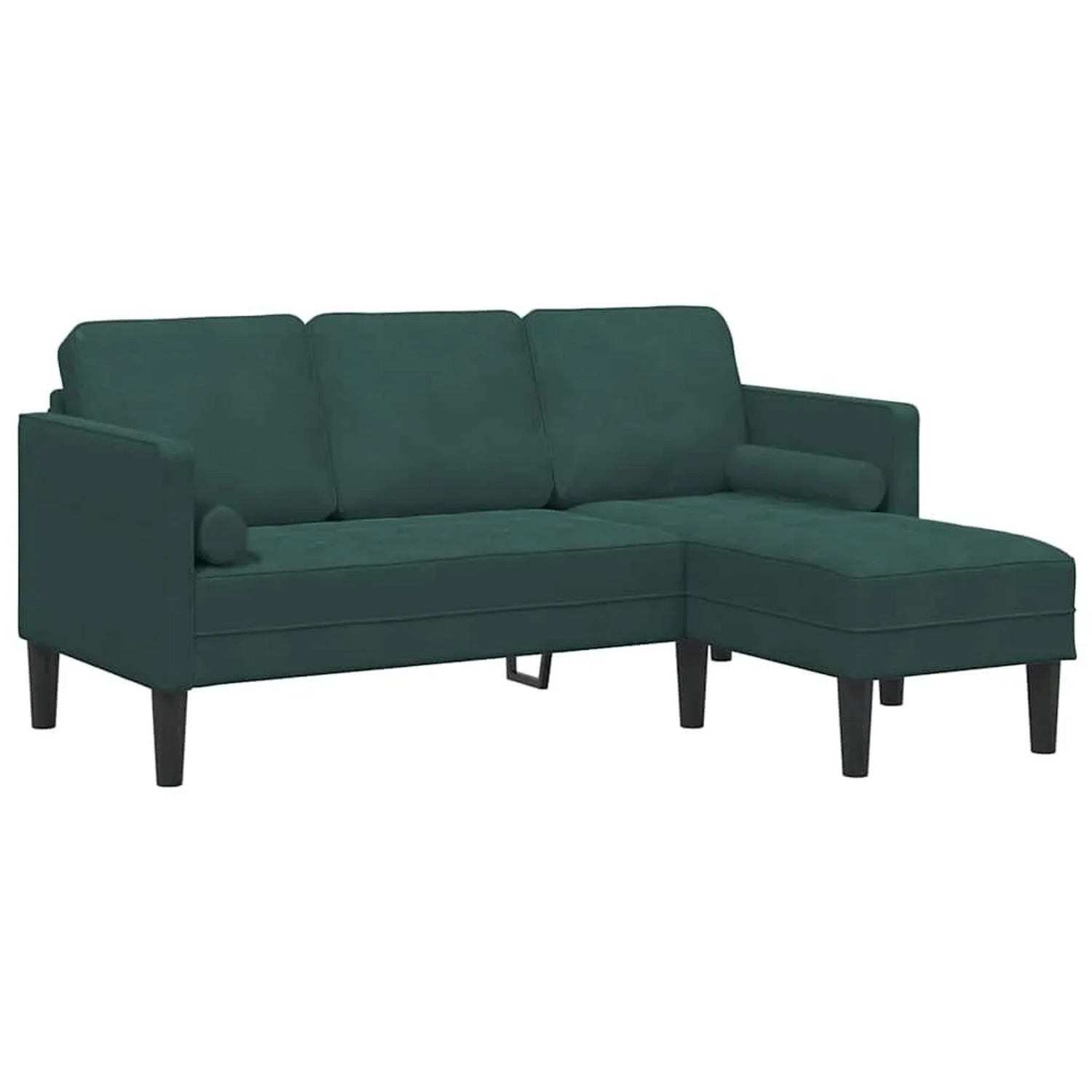 Thumbnail - vidaXL Sofa Set mit Kissen Dunkelgrün Polyester 42001927