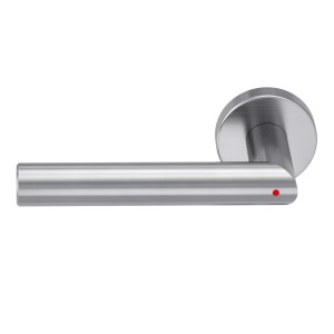 Novadoors Türgriff Nova Mio, rosettenlos, Edelstahl, Smart2Lock für Innentüren.