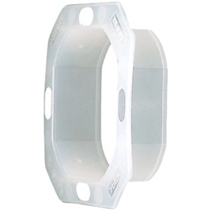 Jung Dichtungsflansch für UP Schalter, transparent, für Unterputz-Schalter.