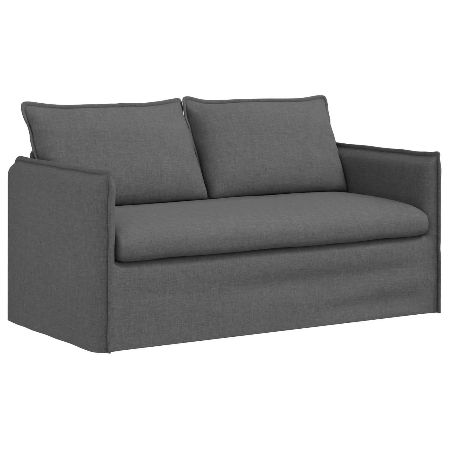 vidaXL Sofa Dunkelgrau 156 x 82 x 85 cm Stoff 42024519