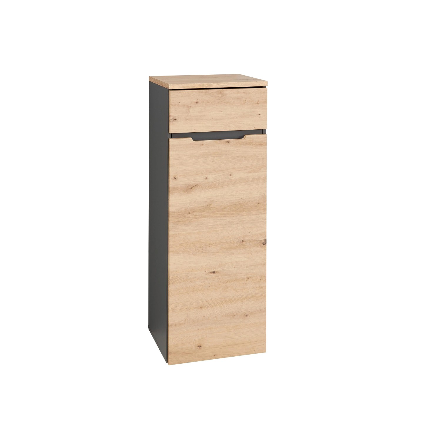 Premium Living Regalkombination Memphis in Eiche Artisan/Graphitfarben