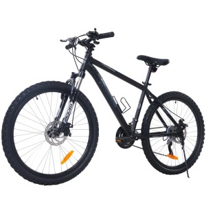 EVERCROSS Mountainbike EM3 Fahrrad 26 Zoll MTB für Damen und Herren Shimano 21 Gang Schwarz