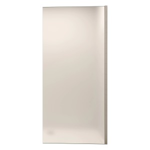 AICA Duschabtrennung 70x200cm, Walk-in Duschwand mit Milchglas und NANO-Beschichtung.