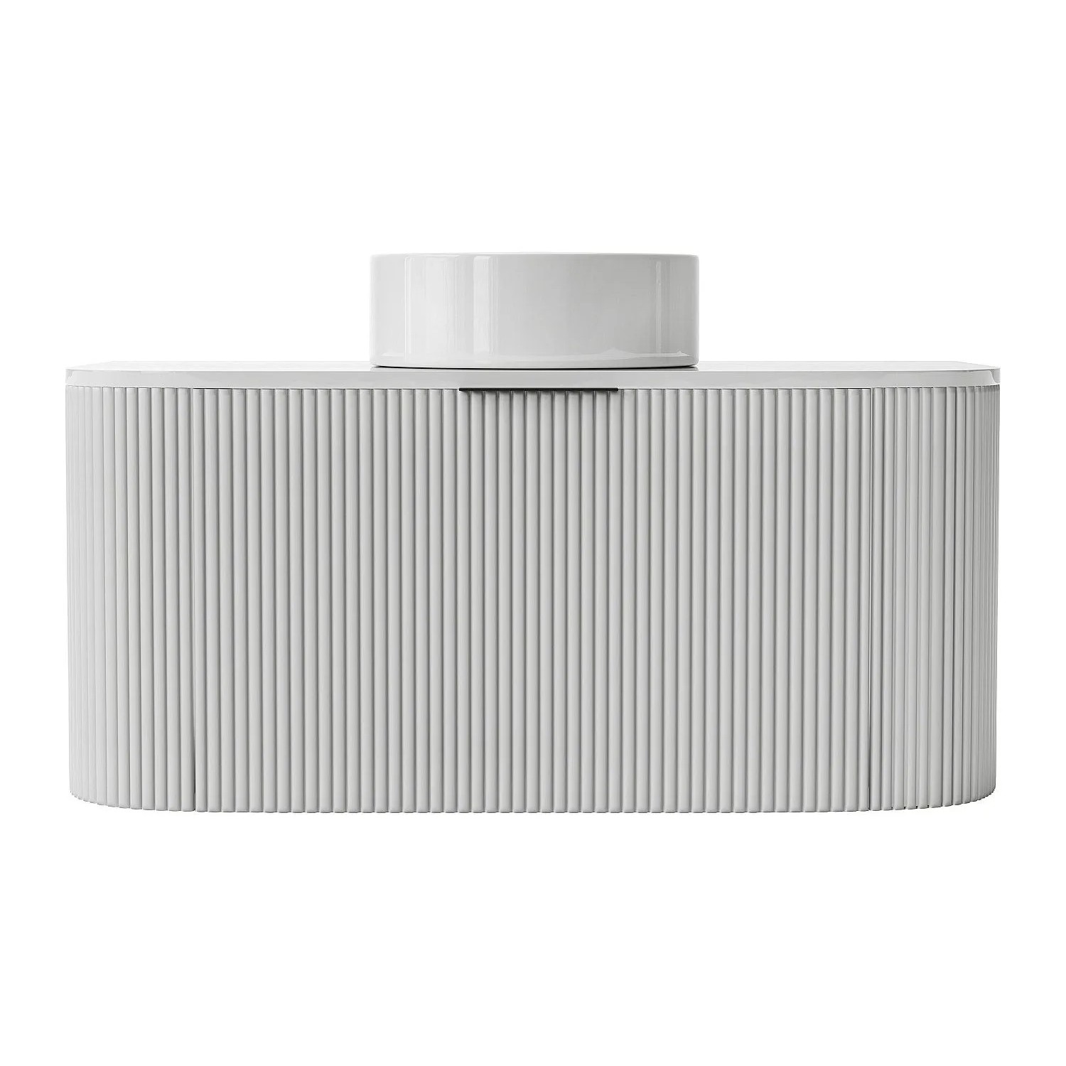 Vente-unique Einzelwaschtisch Lomeri Weiß 99 cm
