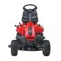 Troy-Bilt Aufsitzmäher Mini-Rider 76T-S, roter Rasentraktor mit Seitenauswurf.