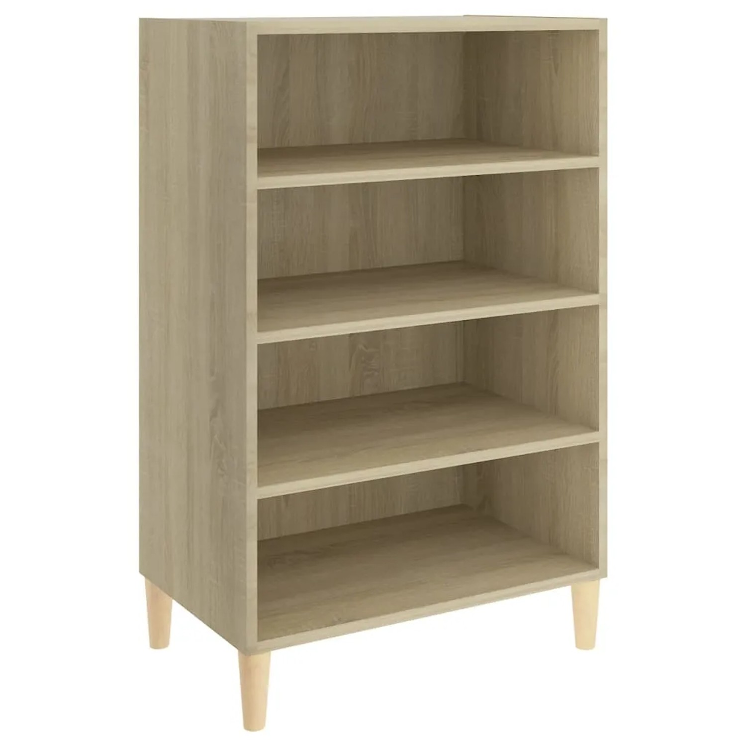vidaXL Sideboard Sonoma-Eiche 57x35x90 cm Holzwerkstoff 806124