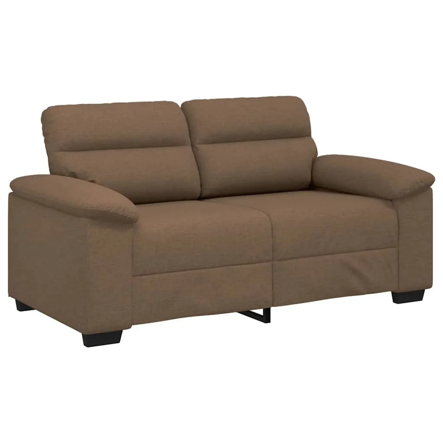 vidaXL 2-Sitzer-Sofa Braun 120 cm Stoff 4105301 günstig online kaufen